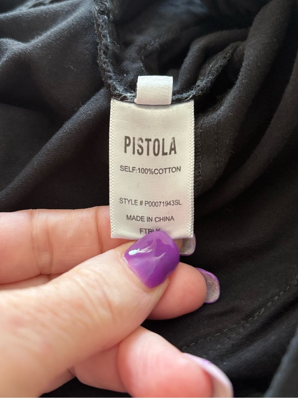 Pistola Rosie Shoulder Pad Jumpsuit Fade To Black Medium Utility One Piece - Picture 7 of 7